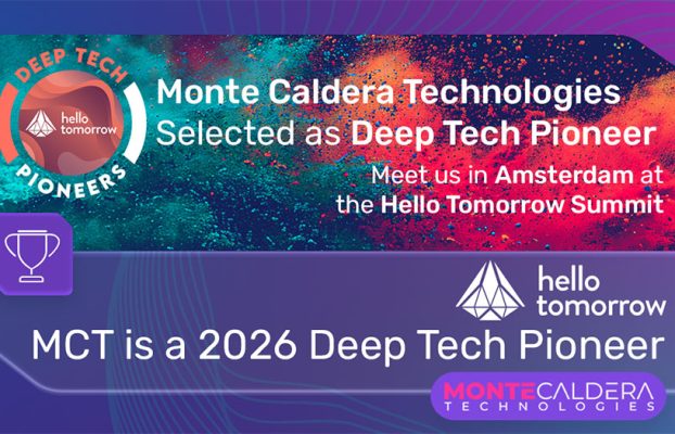 Hello Tomorrow Selected MCT as Deep Tech Pioneer